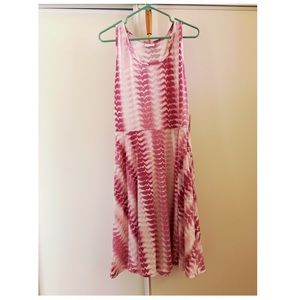 NWT Lularoe Nicki Dress XL - Pink Design